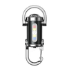 Multifunctional Mini LED Keychain Flashlight with UV Light USB Rechargeable Waterproof LED Keyring Practical Inspection