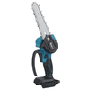 MUSTOOL 1200W 18V 10000rpm 6 Inch Electric Chain Saw Cordless Wood Cutting Tool Chainsaw Brush Motor with/without Batter