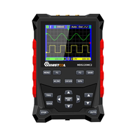 MUSTOOL 2IN1 120MHZ Dual Channel 40MHZ*2 500MS/s Handheld Digital Oscilloscope + Function Signal Generator MDS120MC2