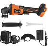 MUSTOOL 388VF 125mm 1600W 3 Gears Charging Indicator Light Brushless Angle Grinder