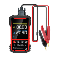 MUSTOOL IR502/IR500 ±120V 500Ω Battery Internal Resistance Tester 4-Wire Kelvin Test Lead-acid Lithium Nickel-cadmium Ba
