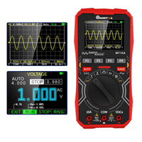 MUSTOOL MT10A Intelligent Graphical Digital Oscilloscope Multimeter 2 in 1 With 2.4 Inches Color Screen 1MHz Bandwidth 2