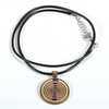 MWO Polarized Disc Necklace Multi-wave Oscillator Energy Necklace Pure Copper Gold-plated Jewelry Regulates Cell Frequen