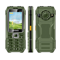 MXMID Q6000 Mini 2G GSM 2.4-inch Dual SIM Card 1800mAh FM Big Buttons Dual LED Flashlights Type-C Mobile Phone