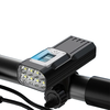 NATFIRE GTR60 OLED Display Bike Light 2000 Lumens 8 LEDs 10000mAh Battery USB Rechargeable IPX5 Waterproof Safety Lock P
