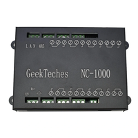 NC-1000 Ethernet RJ45 TCP/IP Network Remote Control Board with 8 Channel Relays Integrated 250V AC 485 Network Controlle