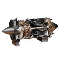 NIKOLATOY 1/3 WP-85 Jet Engine Model DIY Assembly Kit Excellent STEAM Science Education Discovery Toys Kids Children Gif