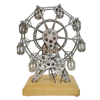 NIKOLATOY Alloy Ferris Wheel Model Creative Desktop Ornaments Science Education Discovery Toys Kids Children Gifts