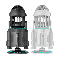 NIKOLATOY Creative Rocket Desktop Fan Ornaments Decorations Collection Science Discovery Toys