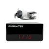 NIKOLATOY Cute Maglev Mini Aircraft Creative Clock Desktop Ornaments Decorative Toys Science Discovery Toy