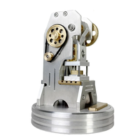 NIKOLATOY Miniature Punch Machine Model CNC Material Creative Desktop Ornaments Decoration Science Discovery Toys
