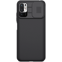 Nillkin for POCO M3 Pro 5G Case / Xiaomi Redmi Note 10 5G Case Bumper with Lens Cover Shockproof Anti-Scratch TPU + PC P