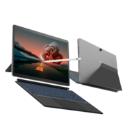 Ninkear T40 Intel N100 Quad Core 16GB RAM 512GB SSD 14 Inch Windows 11 2 In 1 Tablet With RGB Backlit Keyboard Stylus Pe