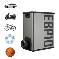 Nitecore EBP10 Electric Bike Air Pump 83W 144PSI 6 Inflation Modes LED Digital Gauge High Pressure Display Portable Cycl