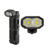 Nitecore EDC09 1600 Lumens EDC Flashlight 102° Rotating Swivel Head 3 Color Temperatures USB-C Rechargeable Magnetic Tai