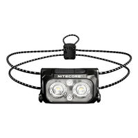 Nitecore NU25 MCT UL 400 Lumen USB-C Rechargeable Multi-Temperature Ultralight Headlamp Dual Beam USB-C Rechargeable LED