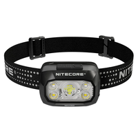 NITECORE NU30 Triple Output Lightweight Headlamp 4* LEDs 500LM Beam Throw 130 Meter White Red Light USB-C Charging Headl