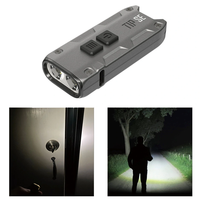 NITECORE TIP SE 700LM P8 Dual Light LED Keychain Flashlight Type-C Rechargeable QC Every Day Carry Mini Torch
