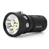Niwalker NK19 23000LM High Lumen Powerful LED Flashlight 400M Searchlight Pocket Floodlight with 4*18650 High Discharge