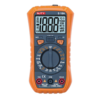 NJTY S18A Digital Multimeter High Precision Flashlight Backlit Display Non Contact Voltage Inspection Battery Powered Mu