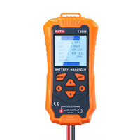 NJTY T2808 Car Battery Tester 12V 24V Digital Automotive Analyzer Load Tester for Cranking Health and Charging System Al