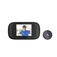 Nooberone 2.8 Inch LCD Color Screen Digital Ring Doorbell Electronic Peephole Door Camera Viewer 90° Cat Eye Door Monito