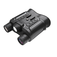 NV8161 Head-Mounted Night Vision Goggles Full-Color Binoculars with 10X Zoom Large Screen Hands-Free Digital Infrared Te