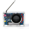 OLED Display Radio Kit 87-108MHz with 18650 Rechargeable Battery Advanced RDA5807 Module Automatic Station Search High S
