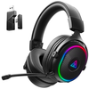 Oneodio EKSA MaKo BT Gaming Headset 2.4GHz Wireless Bluetooth Headphones RGB Light 50mm Drivers 3D Stereo Sorround Audio
