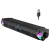 ONIKUMA L1 Detachable Computer Speaker Wired bluetooth Soundbar HiFi Stereo RGB Light Knob-type Desktop Speaker