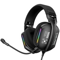 ONIKUMA X12 Gaming Headset Wired Earphone 50mm Speaker Surround Stereo RGB Light USB 3.5mm E-Sports Gamer Headphones wit