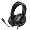 ONIKUMA X31 Gaming Headset Wired Earphone 50mm Driver Unit Surround Stereo Sound RGB Light Breathable Earmuffs USB Power