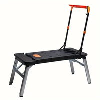 ONKEL.J 7-in-1 Folding Portable Workbench Painted Work Table as Workbench / Scaffold / Platform / Sawhorse / Car Creeper