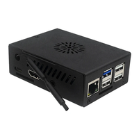 Orange Pi 3B Case Metal Shell with Fan Optional Antenna Aluminum Heatink Active Passive Heat Dissipation No Development