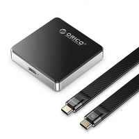 ORICO AP30 M2 2230 Magnetic Case N.2 NVMe SSD Enclosure 10Gbps USB-C 3.2 Gen2 to NVMe PCI-E External SSD Case for iPhone