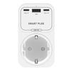 OT50 Tuya Smart WiFi GaN Fast Charger EU Socket 65W PD Charging 2 Type-C+USB-A Ports APP Remote Push Timing Function Voi