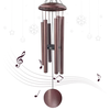 Outdoor Deep Tone Wind Chimes 45° Memorial Wind Chimes Metal Pipe Wind Chime