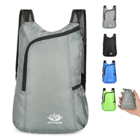 Outdoor Folding Bag Lightweight Waterproof Travel Bag Fitness Sports Backpack Large Capacity Backpack