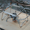 Outdoor Portable Foldable Stove Stand Rack Camping Pot Bracket Holder Gas Stoves Burner Bracket Travel BBQ Barbecue Acce