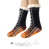 Outdoor Winter Sports Thermal Electric Heated Socks Womens Winter Warm Sock Soft Female Gifts Non Slip Grip Floor Funny