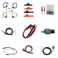 OWON Automotive Diagnostic Oscilloscopes Accessories Kit Multimeter Probe BNC Alligator Clip 20:1 Attenuator Acupuncture