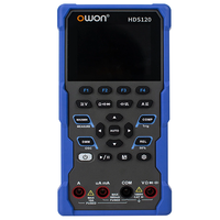 OWON HDS120 Digital Multimeter Oscilloscope 1MHz Analog Bandwidth High Accuracy 2.8inch LCD 1000V DC Voltage Measurement