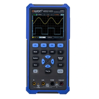 OWON HDS200 Series 2CH Handheld Oscilloscope 100MHz Bandwidth 20000 Counts Multiumeter OSC + DMM + Waveform Generator 3