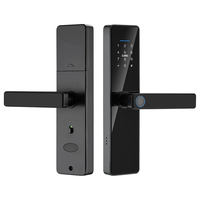 P14 Wifi Smart Lock Tuya Fingerprint Keyless Door Lock with App Control Security and Convenience 5050 Lock Body Remote U