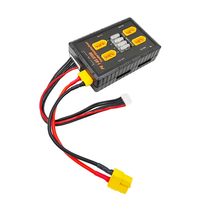 P4 1-6S XT60 Plug Parallel Charging Board Support 20A Input and 4 Output Channels with Fuse Protection