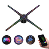 P50 Wifi Holographic Fan 3D Advertising Machine 576 LED Sign Neon Smart HD Player Support Video Picture Logo Holographic