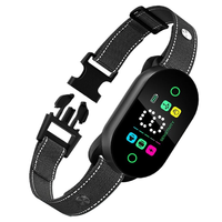 PB20 Smart Dog Training Collar Anti Barking Intelligent Automatic Adjustable Sensitivity Beep Shock Vibrator IP67 Waterp