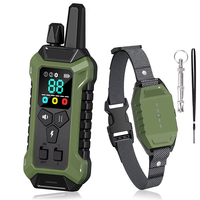 PC30 Electric Dog Training Collar Remote Control Pet Anti Bark IP67 Waterproof Rechargeable Beep Shock Vibration Mode 31