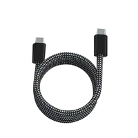 PD100W Type-C to Type-C Cable Fast Charging Data Transmission Copper Core Line 1M Long for iPhone 15 15 Plus for Huawei