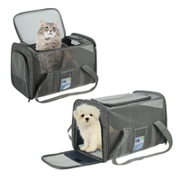 Pet Carrier Airline Approved,  Soft-Sided Cat Carriers for Medium Cats Small Cats,  Softy Dog Carriers for Small Dogs Medi